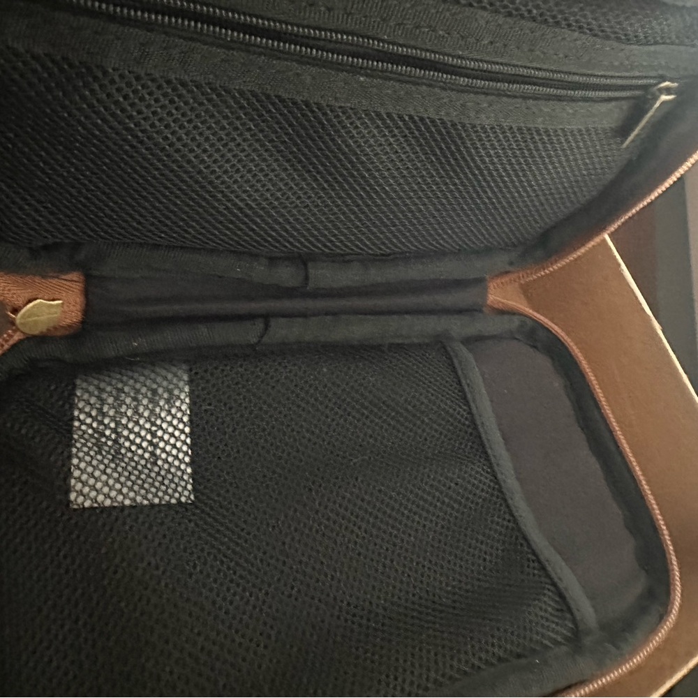 Frye Men's Brown Leather dop kit - Picture 6 of 11